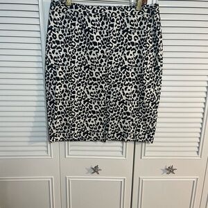 Leopard Print Women's Skirt